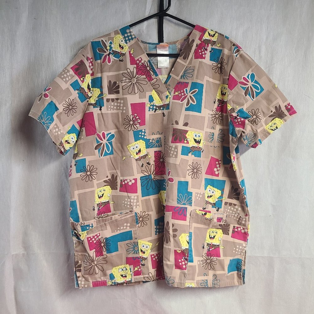 SpongeBob Scrub Top